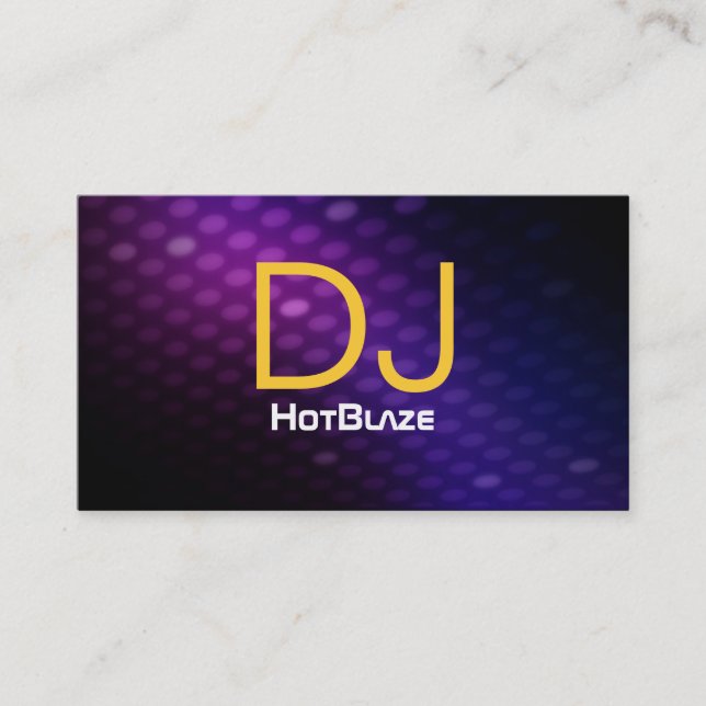 DJ Business Cards (Front)