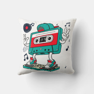 DJ cassette tape Cushion