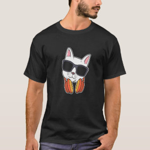 DJ Cat Musician T-Shirt