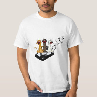 DJ Cat Spinning Vinyl – Funny DJ Turntable Cat Tee