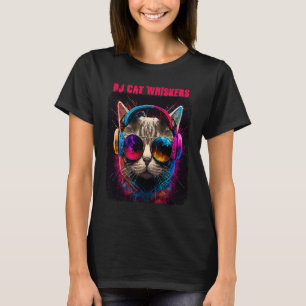DJ Cat Whiskers T-Shirt
