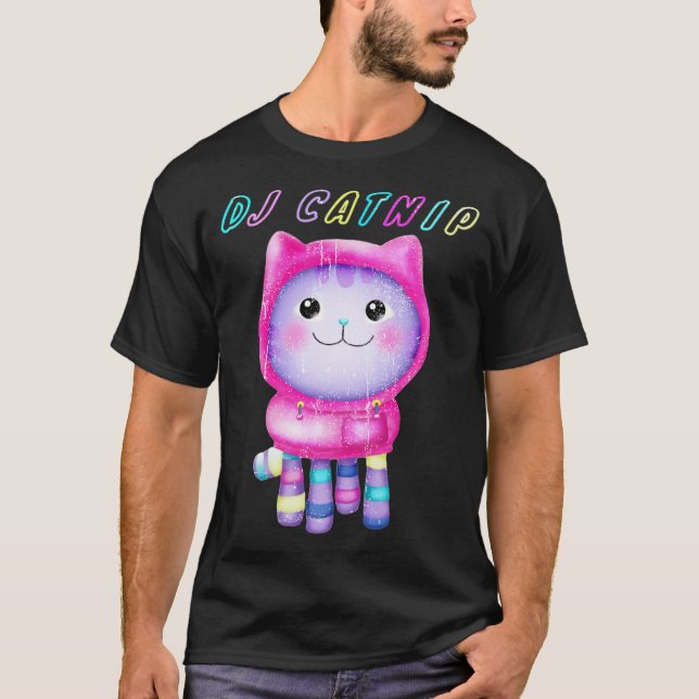 DJ Catnip girl T-Shirt (Front)