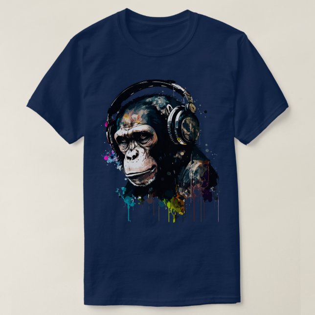 DJ Chimp T-Shirt (Design Front)
