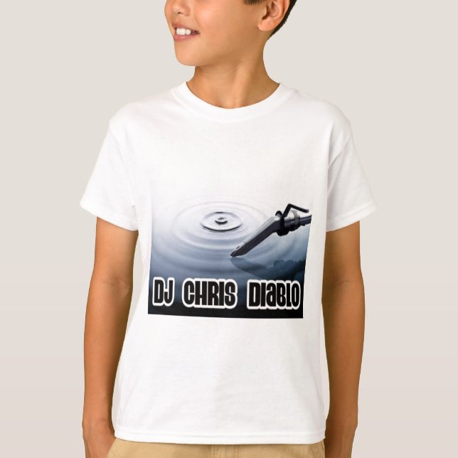 DJ CHRIS DIABLO - RIPPLE T-Shirt (Front)