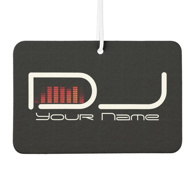 DJ Custom Air Freshener (Front)