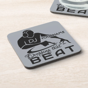 DJ custom coasters