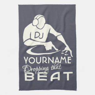 DJ custom hand towel