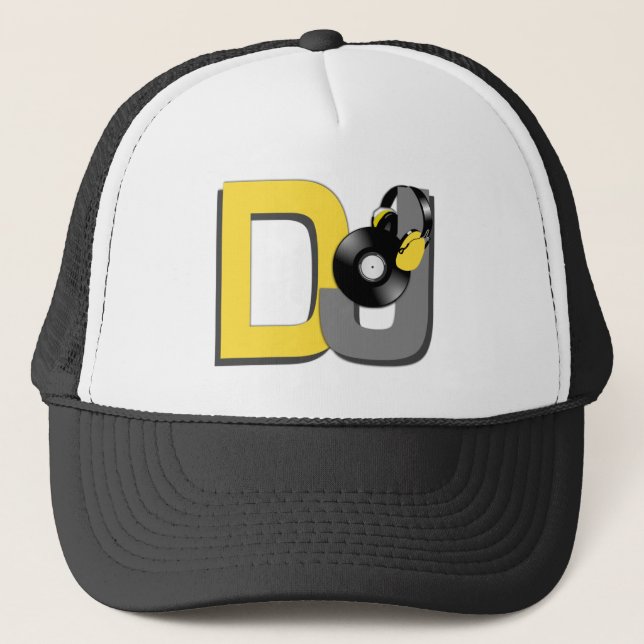DJ custom hat - choose color (Front)