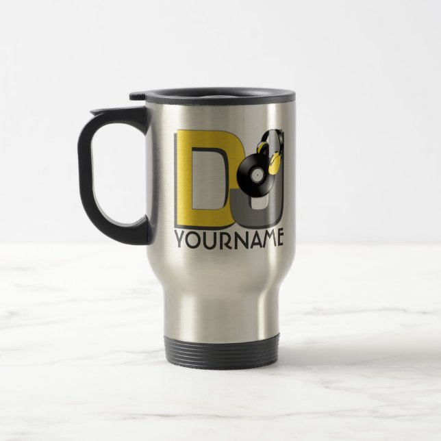 DJ custom mugs - choose style (Left)