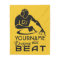 DJ custom name & color fleece blanket