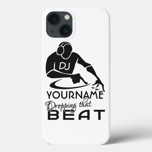 DJ custom name & colour cases (Back)