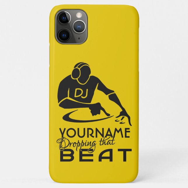 DJ custom name phone cases (Back)