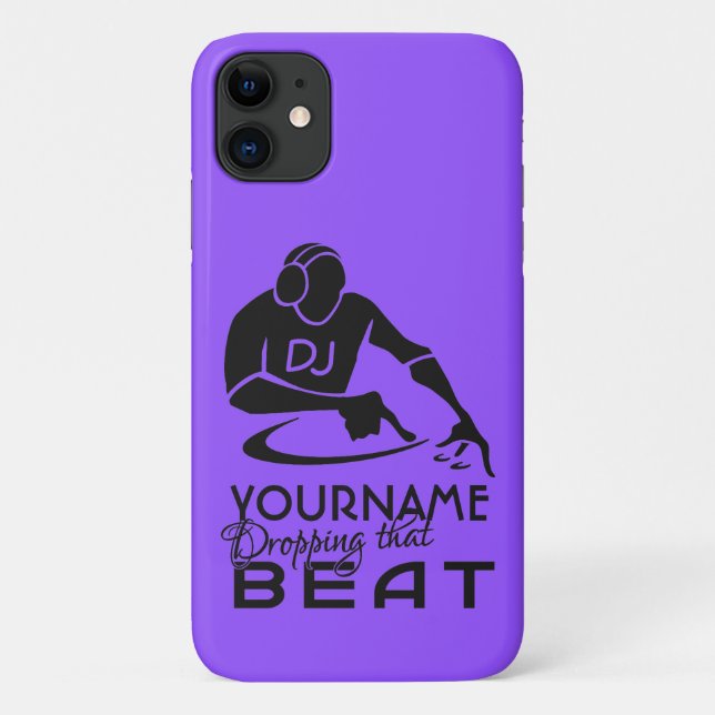 DJ custom name phone cases (Back)