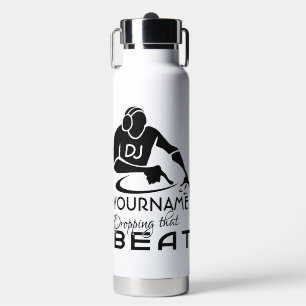 DJ custom name Water Bottle