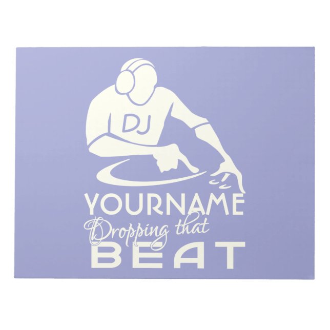 DJ custom notepad (Front)