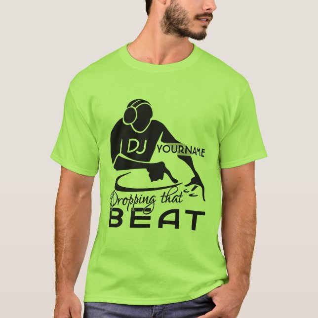 DJ custom shirt - choose style & color (Front)