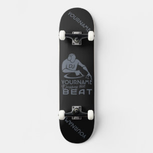 DJ custom skateboard