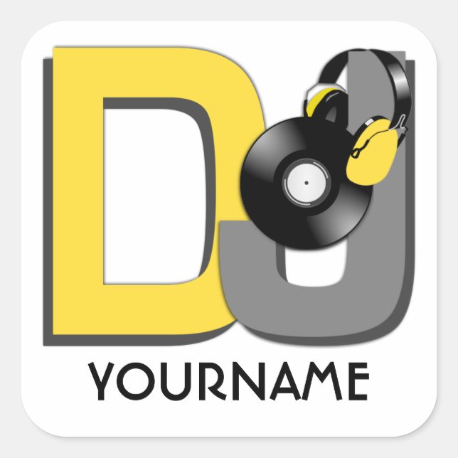 DJ custom stickers (Front)