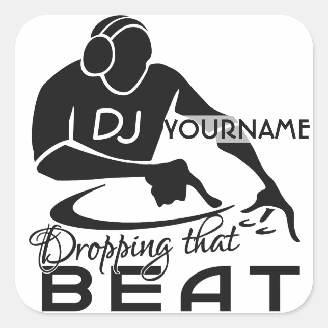 DJ custom stickers (Front)