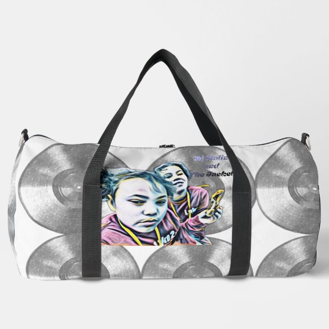Dj Dalin + The Jackel Duffle Bag (Front)