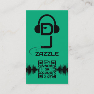 DJ Deejay Disc Jockey Business Card