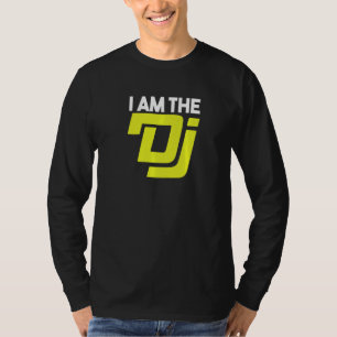 Dj Deejay Party Music Club Headphones Turntable Te T-Shirt
