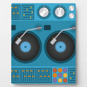 dj design plaque