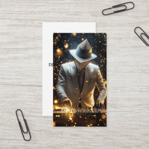 DJ Disc Jockey Electronic Business Card