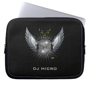 DJ Disco Laptop Sleeve/Bag [starting from 10"] Laptop Sleeve