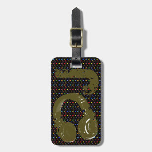 DJ - DJ's add name Luggage Tag