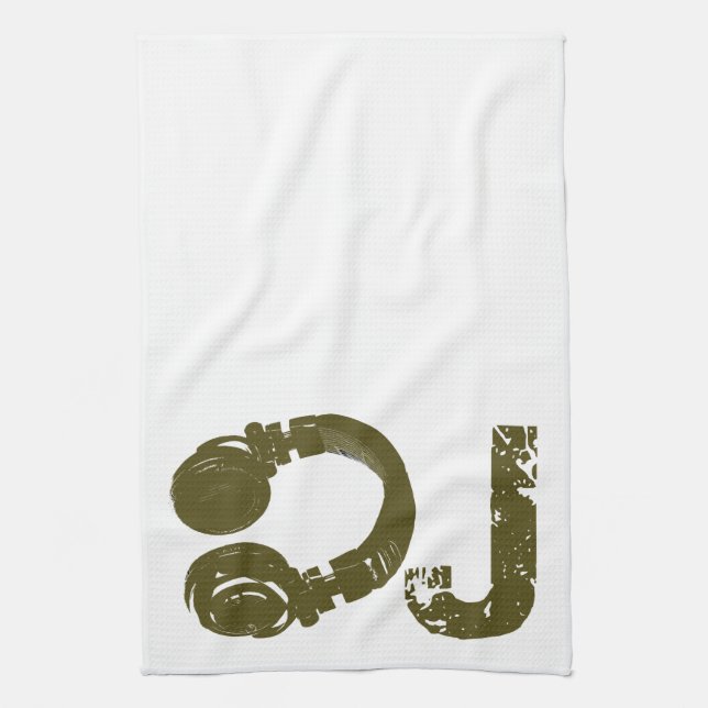 DJ - DJ's Tea Towel (Vertical)