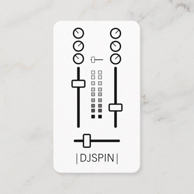 DJ Employment Card (Front)