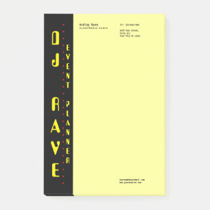 DJ Event Planner Notes