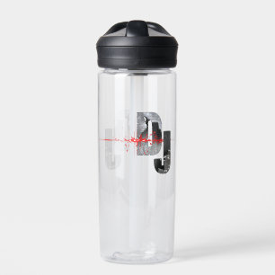 DJ.  Feel the music   Water Bottle