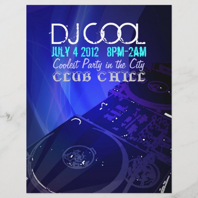 DJ Flyer (Front)