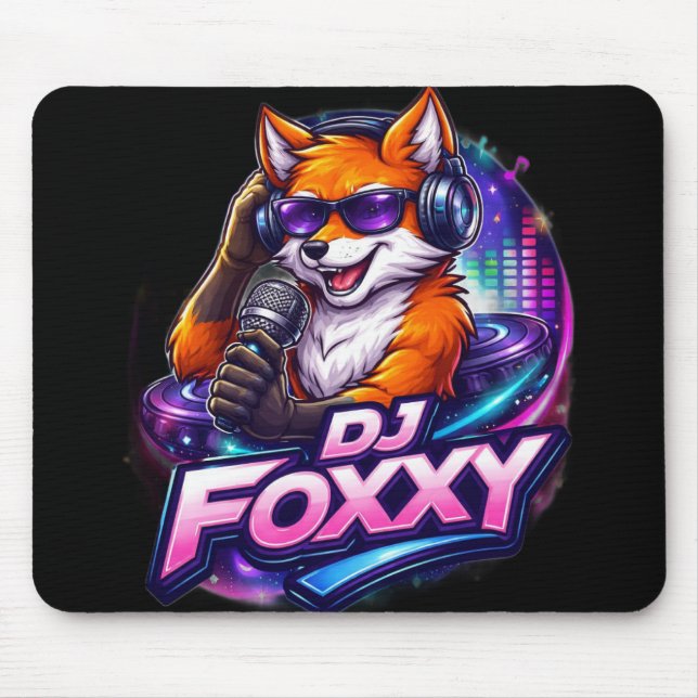 DJ FOXXY 2 MOUSE MAT (Front)