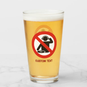 DJ Free Zone Glass