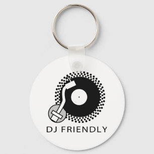 DJ Friendly Key Ring