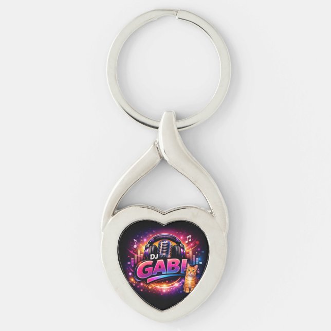 DJ GABI 2 KEY RING (Front)