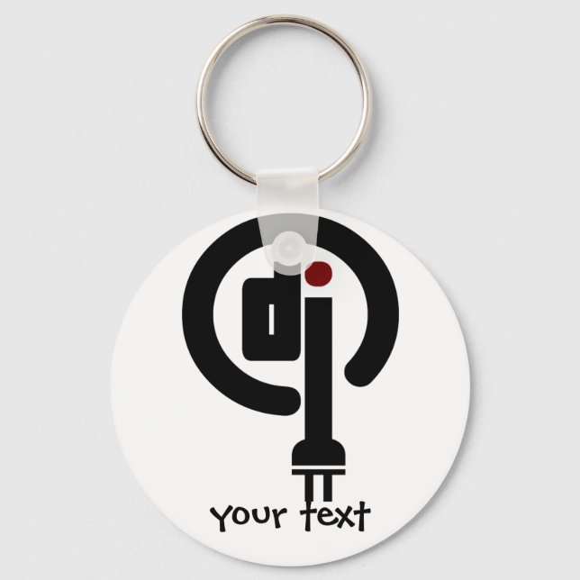 DJ gifts Key Ring (Front)