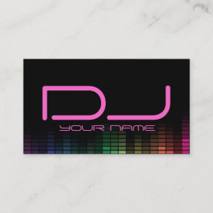 DJ Girl Business Card