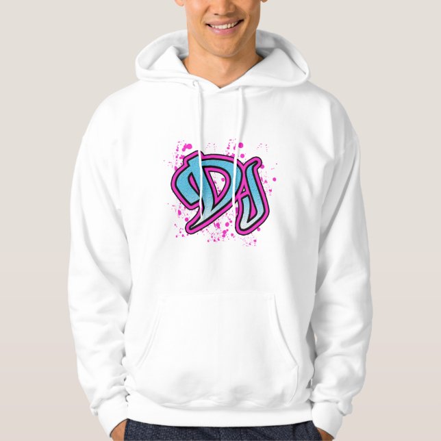 DJ Graffiti Hoodie (Front)