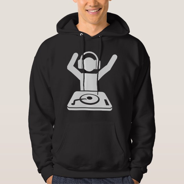 DJ Hands In The Air Hoodie (Front)