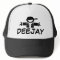 DJ hat | Cap with DJ wearing headphones