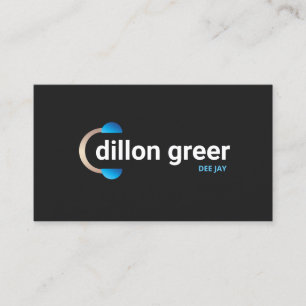 DJ Headphones Music Business Card