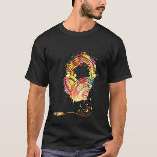 DJ Headphones Music Sound Long Sleeve T-Shirt