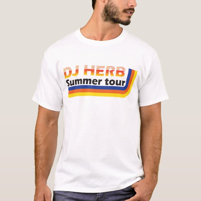 DJ Herb Summer Tour 18 T-Shirt (Front)