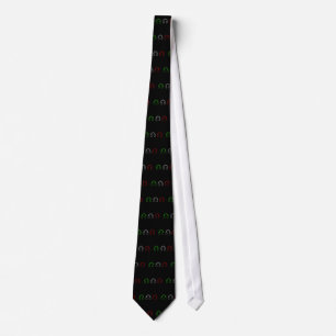 Dj Italian Flag Tie