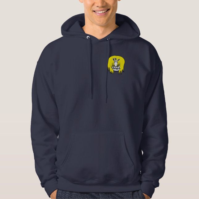 DJ JAK Navy Blue Classic Sweatshirt (Front)
