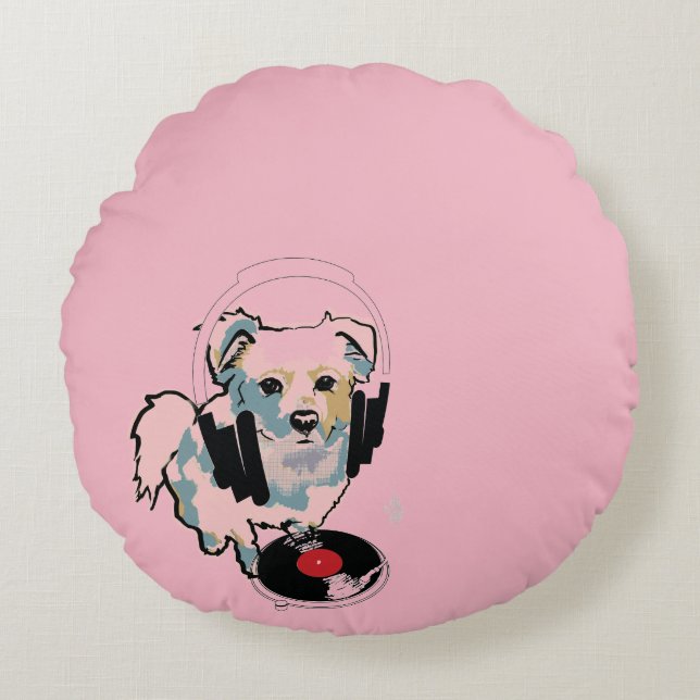 DJ Kato Round Cushion (Front)